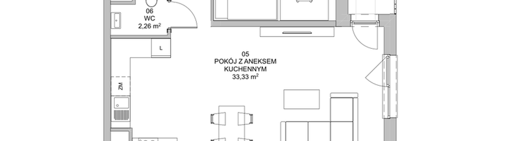 Mieszkanie w inwestycji: Francuska Park VIIIA