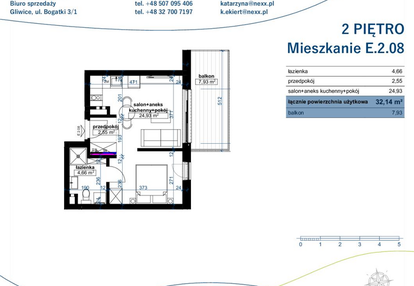 Mieszkanie w inwestycji: Wzgórze Poetów 2