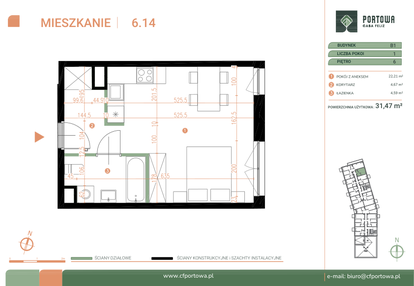 Mieszkanie w inwestycji: Casa Feliz Portowa II