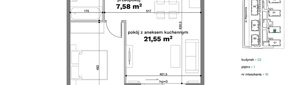 Mieszkanie w inwestycji: Forma Otwarta etap C