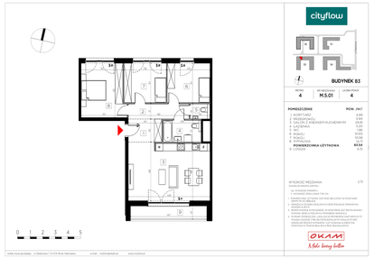 Mieszkanie w inwestycji: CityFlow etap II
