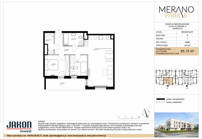 Mieszkanie w inwestycji: Merano Park II