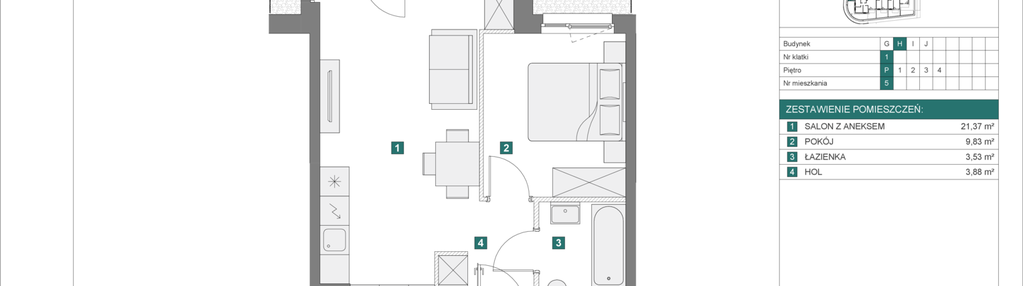 Mieszkanie w inwestycji: Apartamenty Myśliborska Park