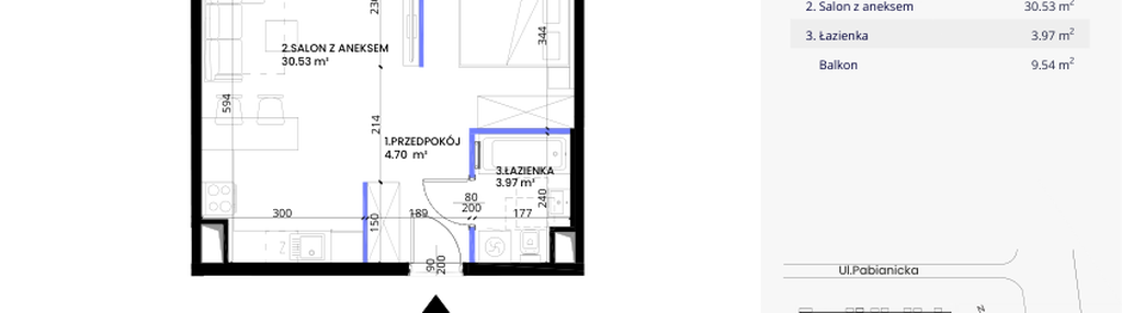 Mieszkanie w inwestycji: Nowa Pabianicka