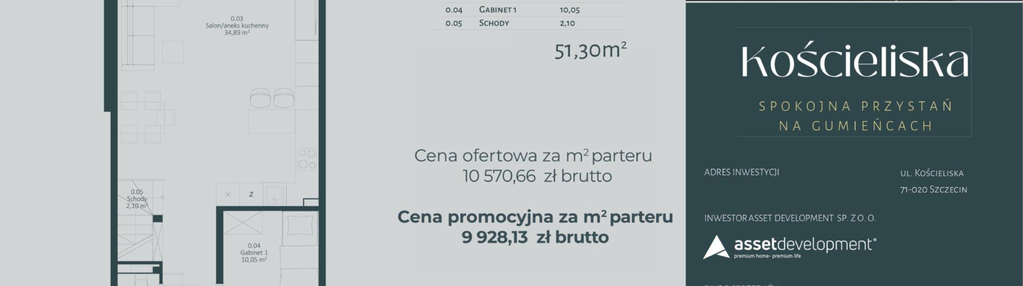 Mieszkanie w inwestycji: Kościeliska