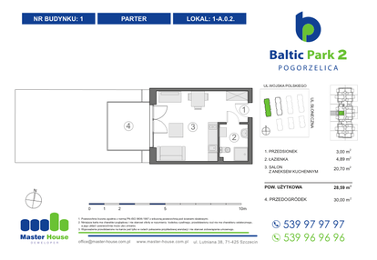 Mieszkanie w inwestycji: Baltic Park 2 Pogorzelica bud. 1 i 2