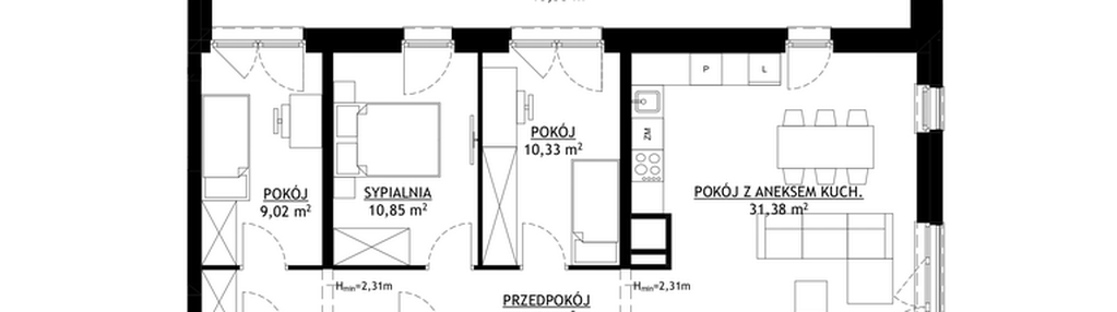 Mieszkanie w inwestycji: FUTURO