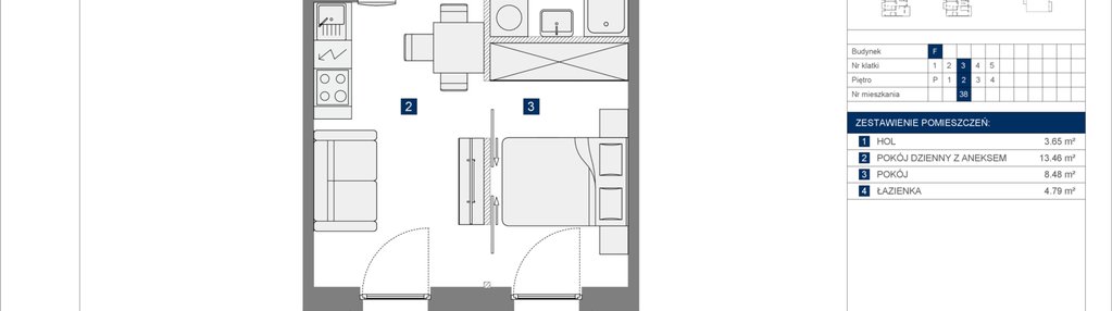 Mieszkanie w inwestycji: Apartamenty Park Matecznego Etap 2