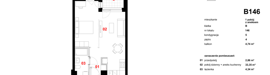 Mieszkanie w inwestycji: Osiedle Primo etap IV