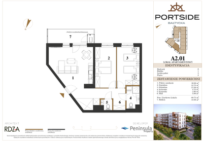 Mieszkanie w inwestycji: Portside Bałtycka