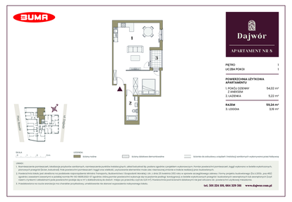 Mieszkanie w inwestycji: Dajwór