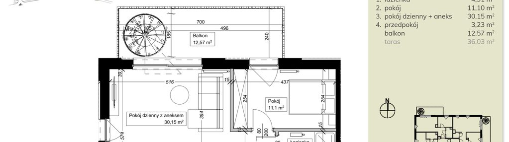 Mieszkanie w inwestycji: Apartamenty przy Parku Szczytnickim