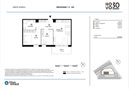 Mieszkanie w inwestycji: NOVO 30
