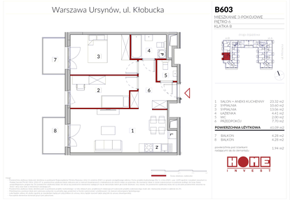 Mieszkanie w inwestycji: Enklawa Ursynów