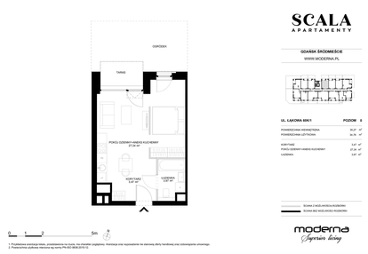 Mieszkanie w inwestycji: Scala