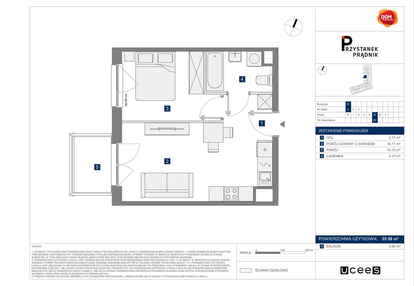 Mieszkanie w inwestycji: Przystanek Prądnik
