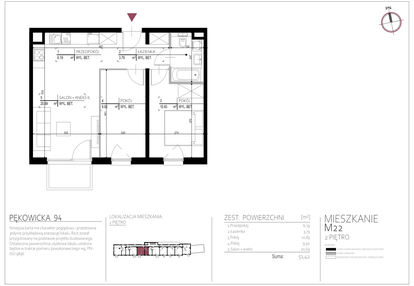 Mieszkanie w inwestycji: Pękowicka 94
