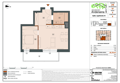 Mieszkanie w inwestycji: Ogrody Andersena