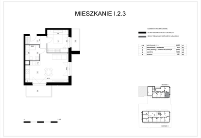 Mieszkanie w inwestycji: Pryncypalna 66