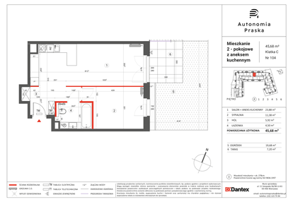 Mieszkanie w inwestycji: Autonomia Praska