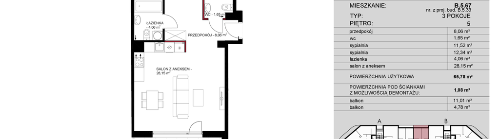 Mieszkanie w inwestycji: Letnicka Residence