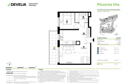 Mieszkanie w inwestycji: Pilczycka Vita