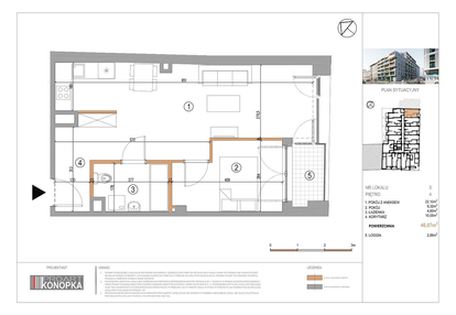 Mieszkanie w inwestycji: 5th Avenue Apartments