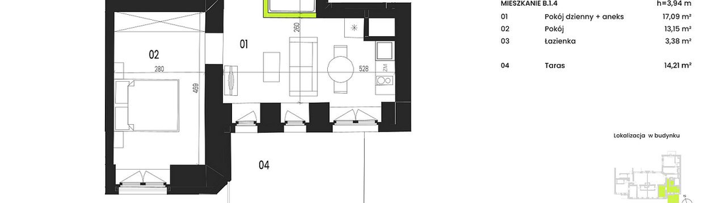 Mieszkanie w inwestycji: Ogrody Staromiejskie