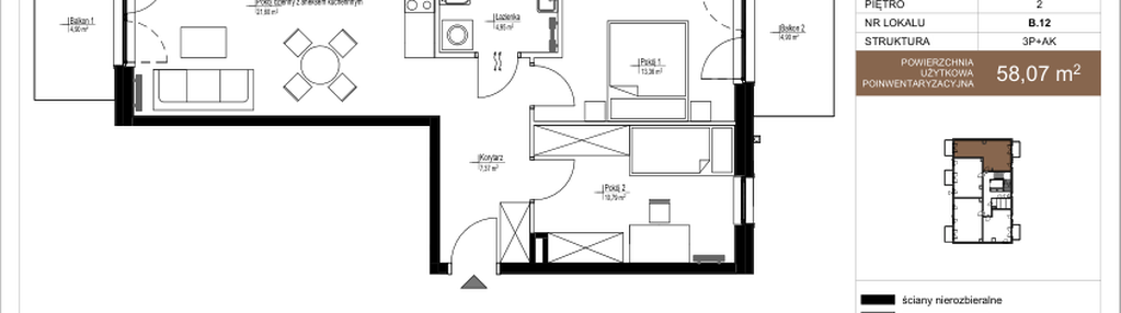 Mieszkanie w inwestycji: Przy Parku 2