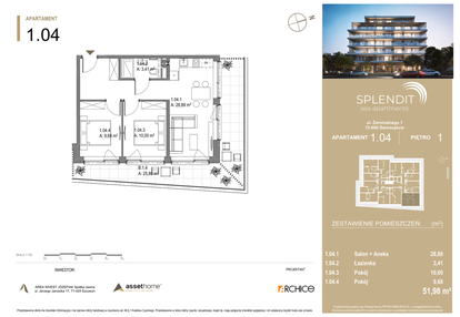 Mieszkanie w inwestycji: Splendit Świnoujście