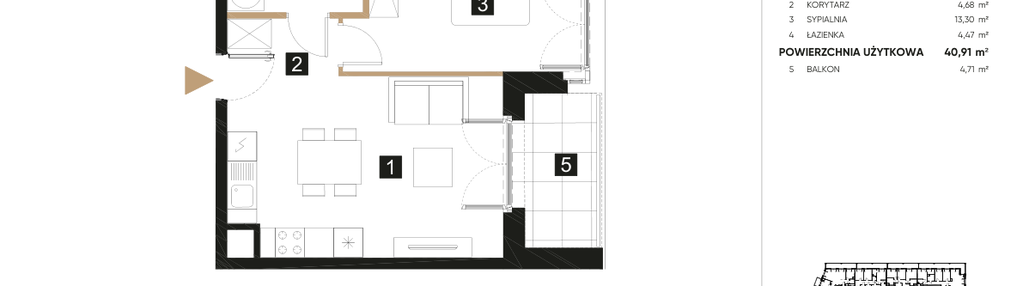Mieszkanie w inwestycji: Konwiktorska Residence