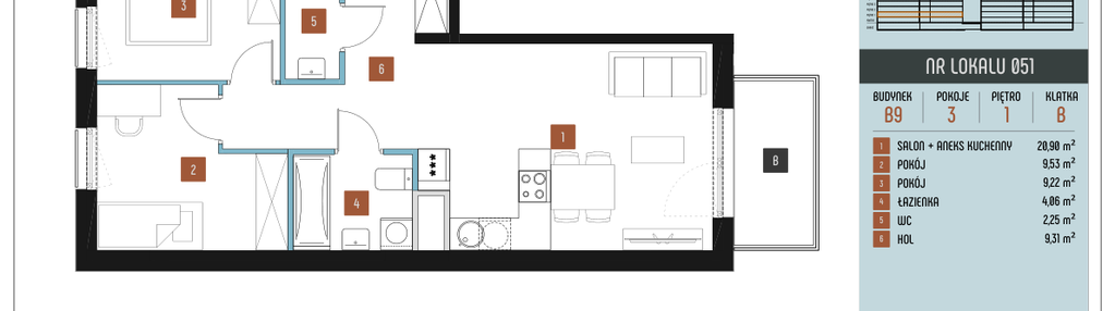 Mieszkanie w inwestycji: Nowa Praga