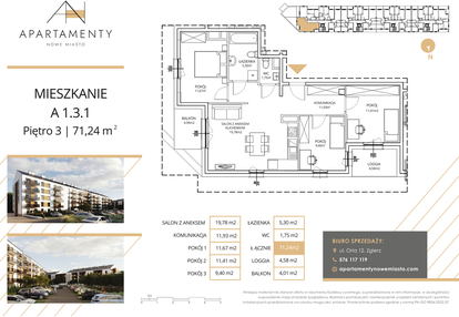 Mieszkanie w inwestycji: Apartamenty Nowe Miasto