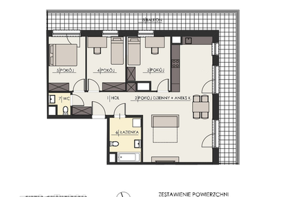Mieszkanie w inwestycji: Osiedle Platinum III