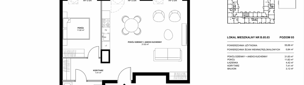 Mieszkanie w inwestycji: KANWA