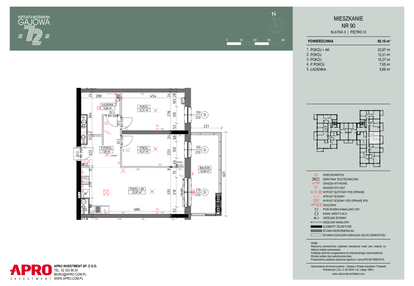 Mieszkanie w inwestycji: Wspólnota Mieszkaniowa Gajowa 72