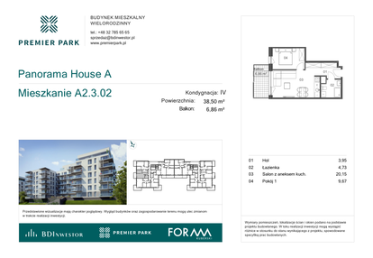 Mieszkanie w inwestycji: Premier Park II