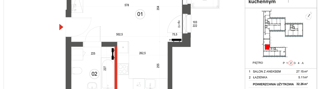 Mieszkanie w inwestycji: Stalowa Form 43.45
