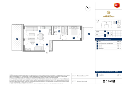 Mieszkanie w inwestycji: Apartamenty Park Matecznego Etap 2.2