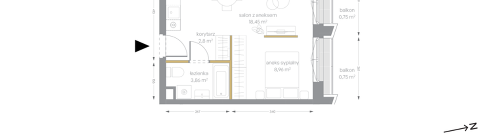 Mieszkanie w inwestycji: Królowej Jadwigi