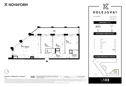 Mieszkanie w inwestycji: Kolejova 1