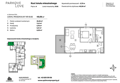 Mieszkanie w inwestycji: Parkove Love