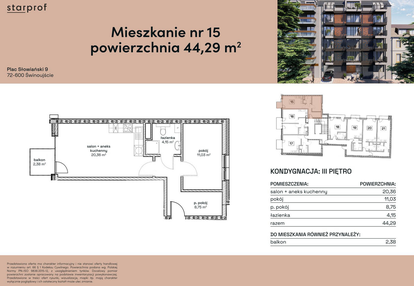 Mieszkanie w inwestycji: Plac Słowiański 9