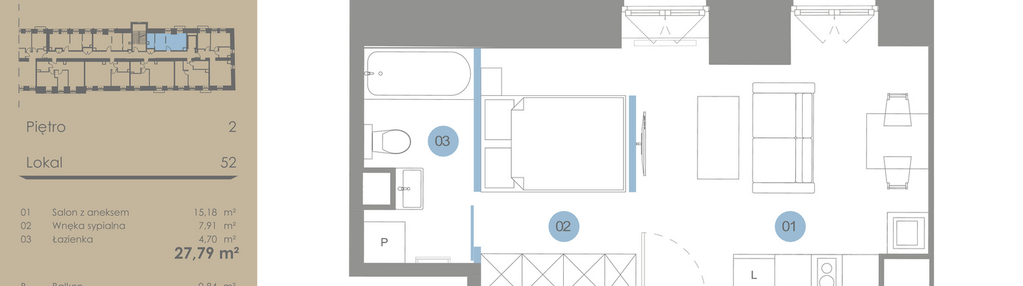 Mieszkanie w inwestycji: Oficyna - mieszkania