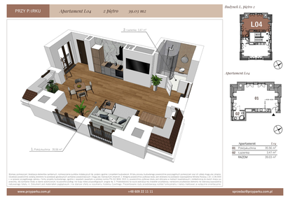 Mieszkanie w inwestycji: Przy Parku etap II