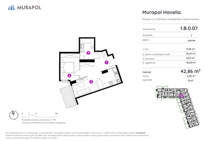 Mieszkanie w inwestycji: Murapol Havelia
