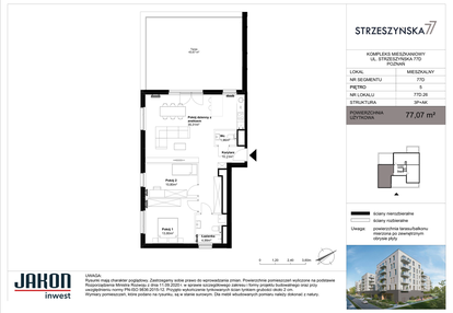 Mieszkanie w inwestycji: Strzeszyńska 77