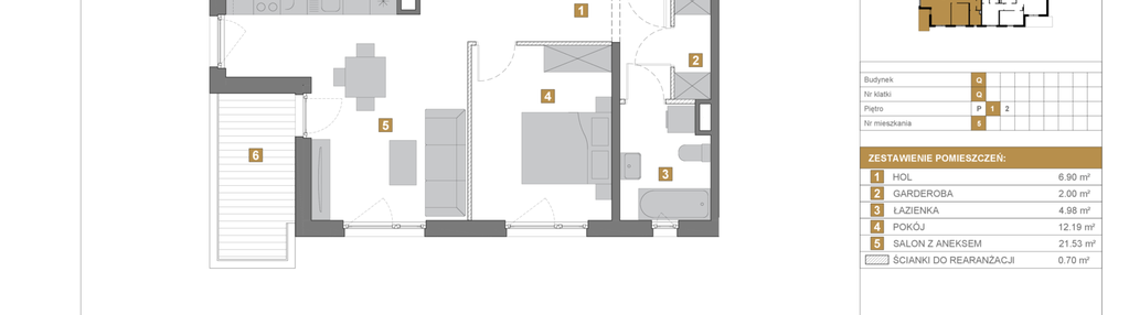 Mieszkanie w inwestycji: Wille Biskupin III