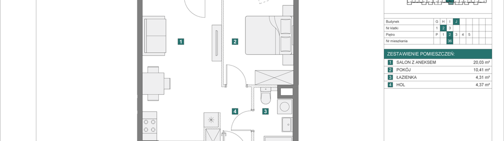 Mieszkanie w inwestycji: Apartamenty Myśliborska Park