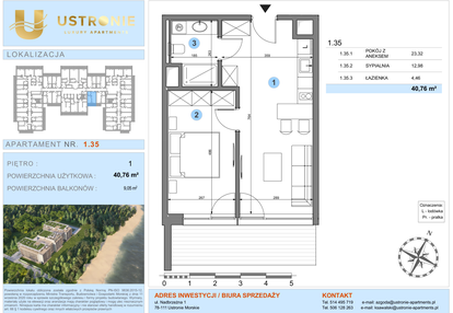 Mieszkanie w inwestycji: Ustronie Luxury Apartments